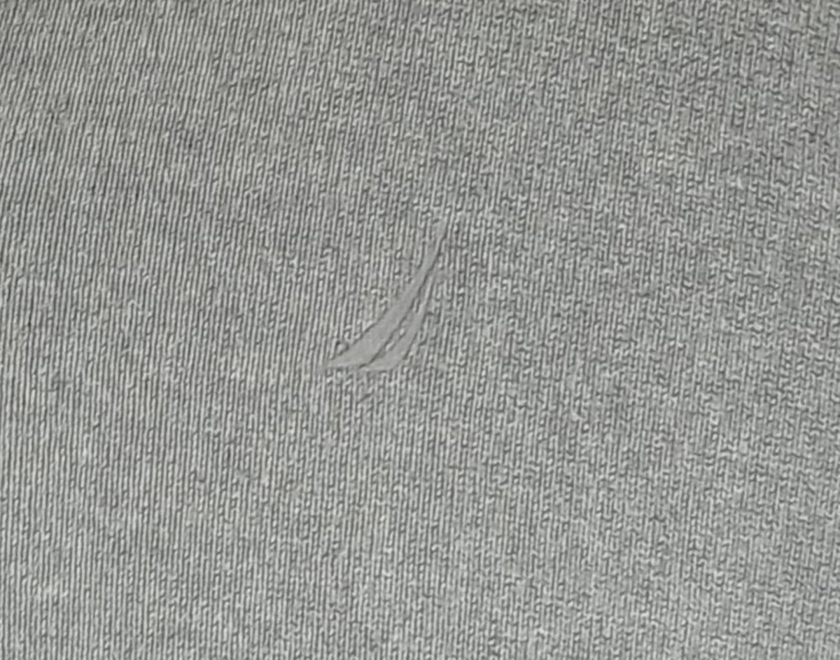 Nautica Gray Nautica Knit Jumper Men's UK Size XL Grey Long Sleeve 1/4 Zip Sweater
