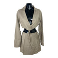 Pull&Bear Camel Skirt & Cropped Shirt Co-Ord Set Women's UK Size XS