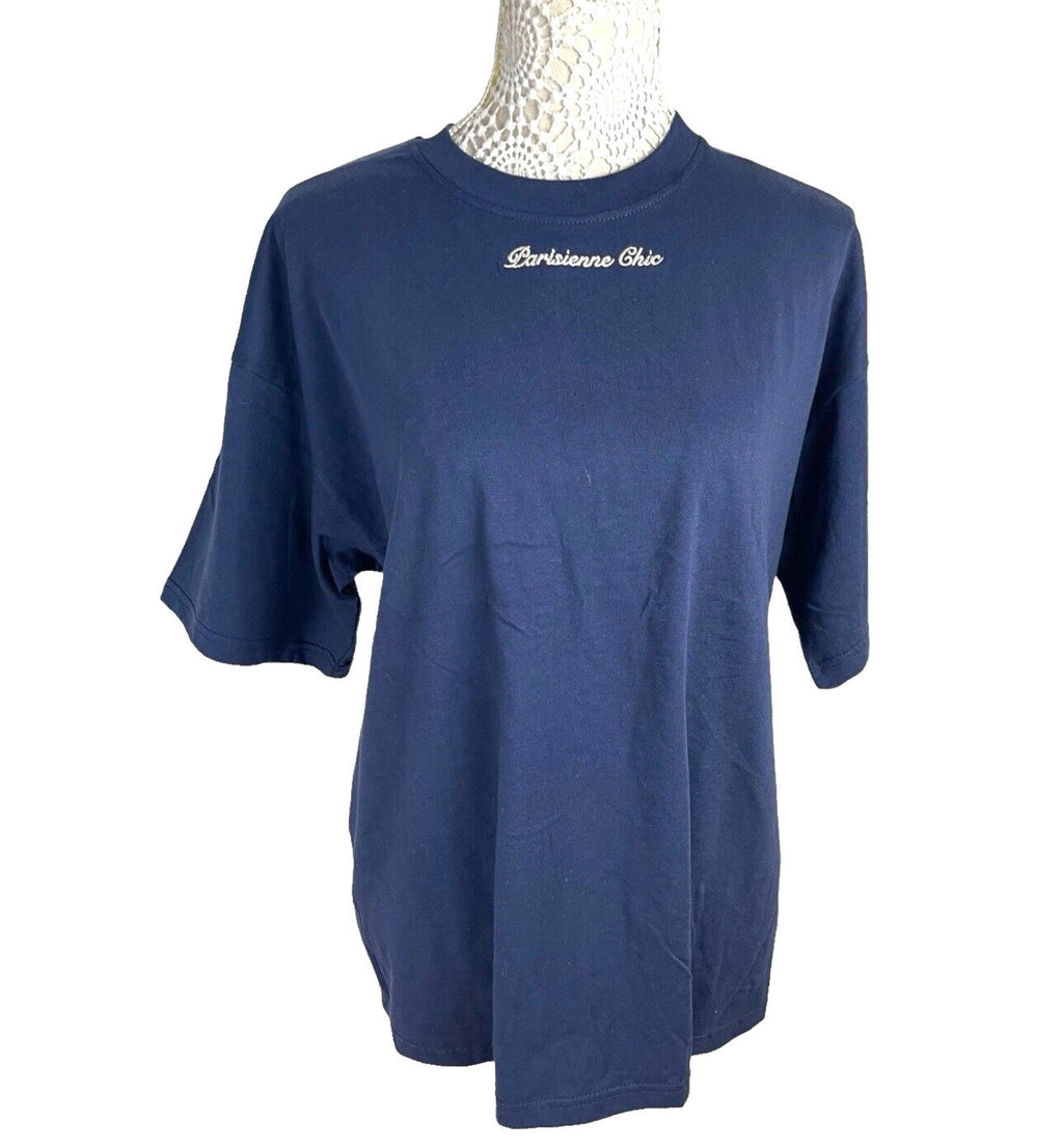 Pretty Little Thing Blue Pretty Little Thing Maternity T-Shirt Blue Women's UK Size 8