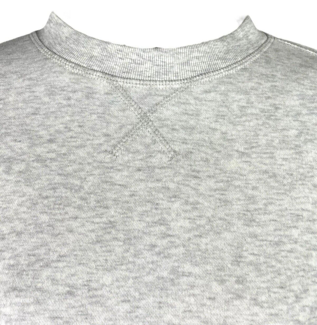 Divided Light Grey Oversized Sweater Crew Neck Fleece Lined Women's UK Size XXS