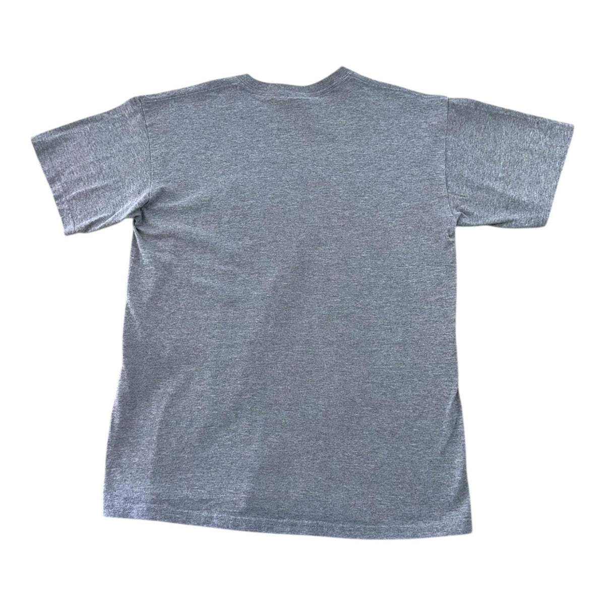 Gildan Gray K-State T-Shirt Men's UK Size M Grey Graphic Print Football Short Sleeve