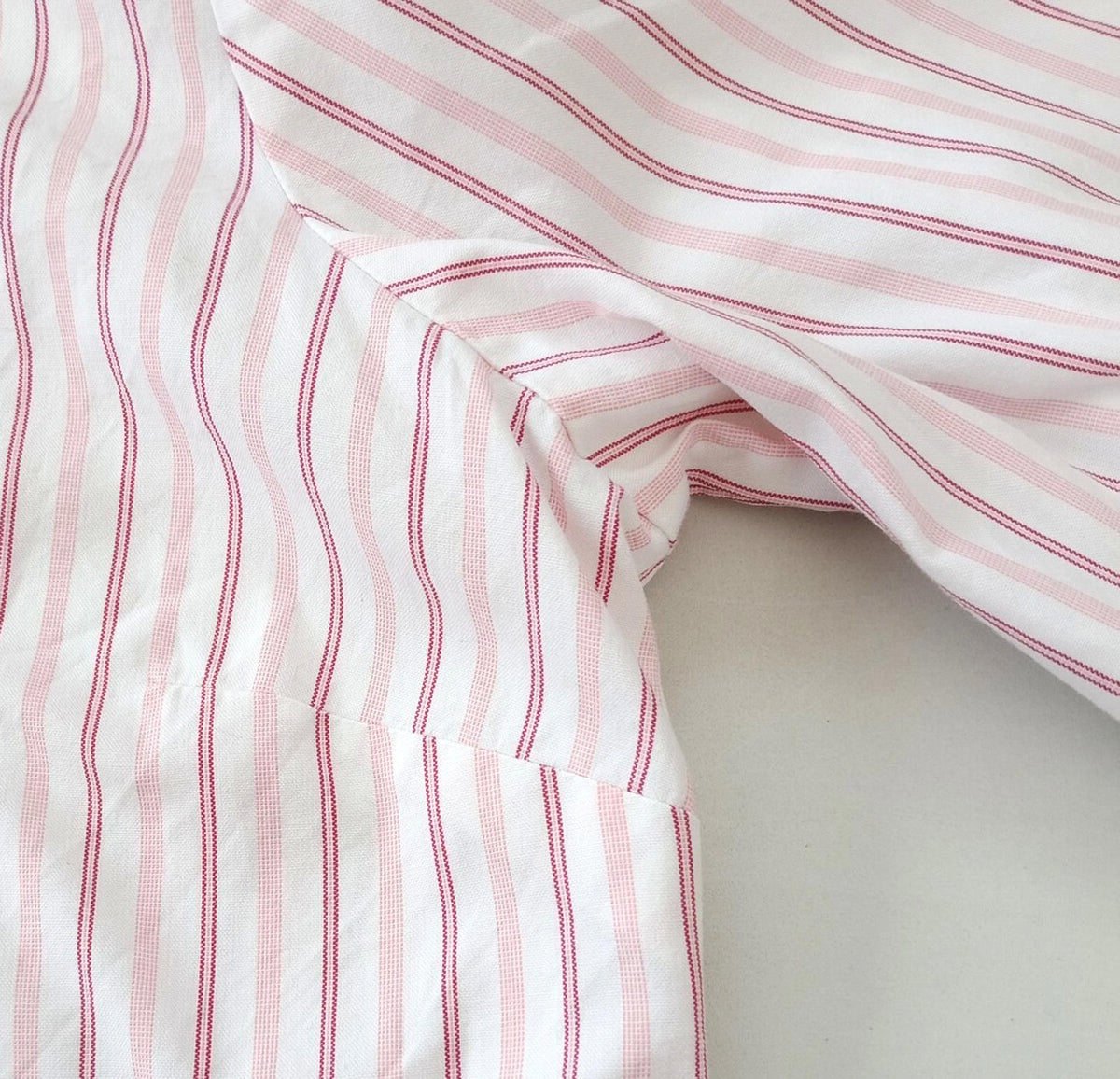 Tommy Hilfiger Shirt Men's UK Size XL Pink Striped Long Sleeve Pockets Easy Care