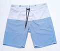 Skylark Swim Shorts Men's UK Size L Beige/Teal Polyester Rich Pockets Drawstring Blue