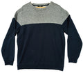 Very Knit Jumper Men's UK Size XL Blue Grey Long Sleeve Crew Neck Easy Care Sweater