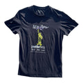 New York 212 Downtown 1981 T-Shirt Men's UK 2XL Black Crew Neck Graphic Print