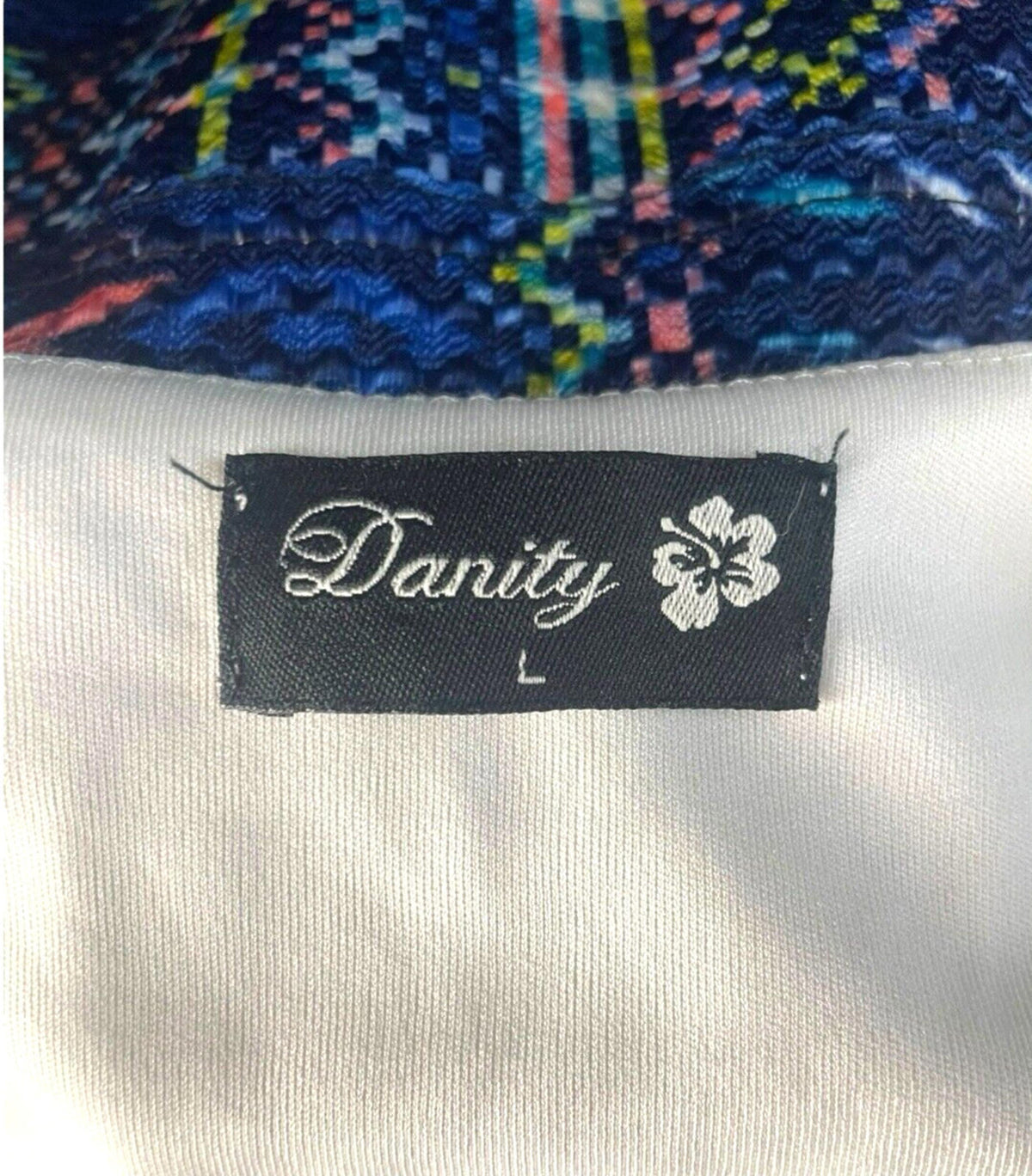 Dainty Aline Midi Dress Embroidered Women’s UK Size L (12)