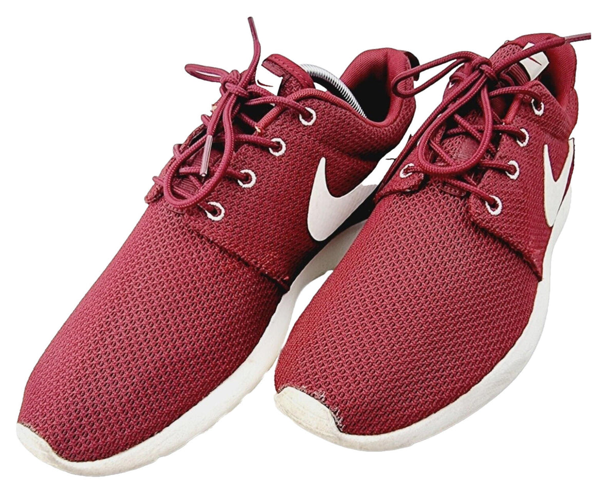 Nike Red Nike Roshe Run Running Trainers UK Size 8