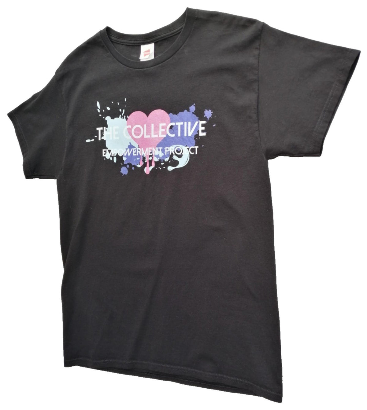 NYFW Empowerment T-Shirt Women's UK Size M Black Print Crew Neck 100% Cotton