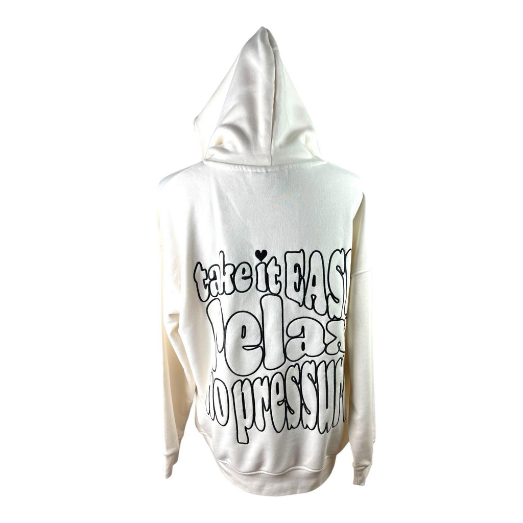 The Couture Club Off White Oversized Hoodie Women’s UK Size XXS