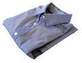 Next Shirt Men's UK Size M Blue Striped Long Sleeved Cotton Blend