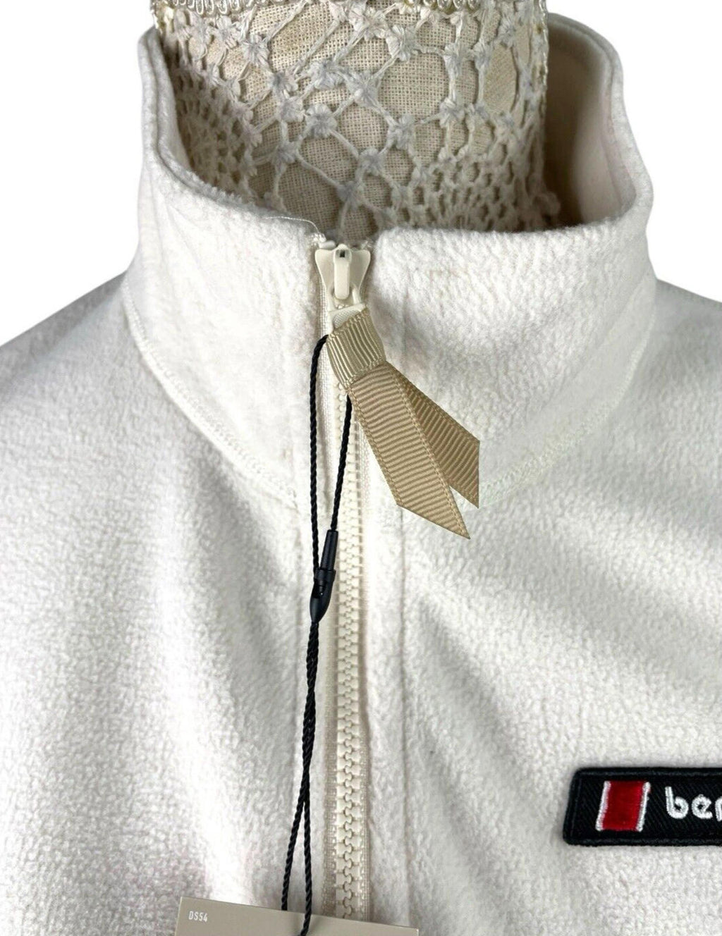 Berghaus Fleece Crop Top Prism Cream Women's UK Size XS