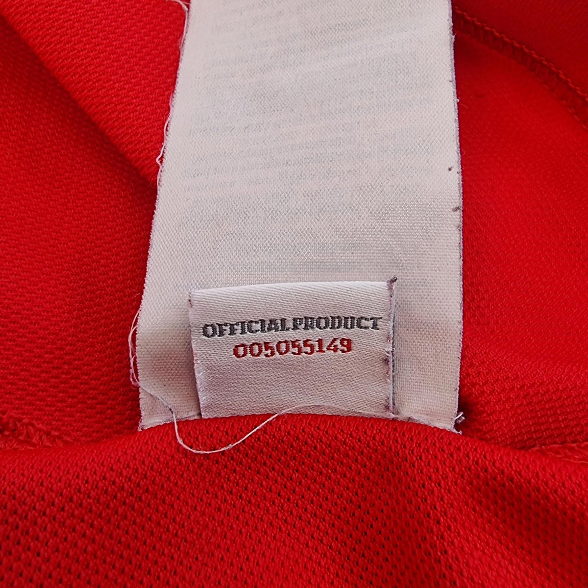 England Football Shirt Men's UK Size M Red Away Kit Hodgkiss 10 Back Print