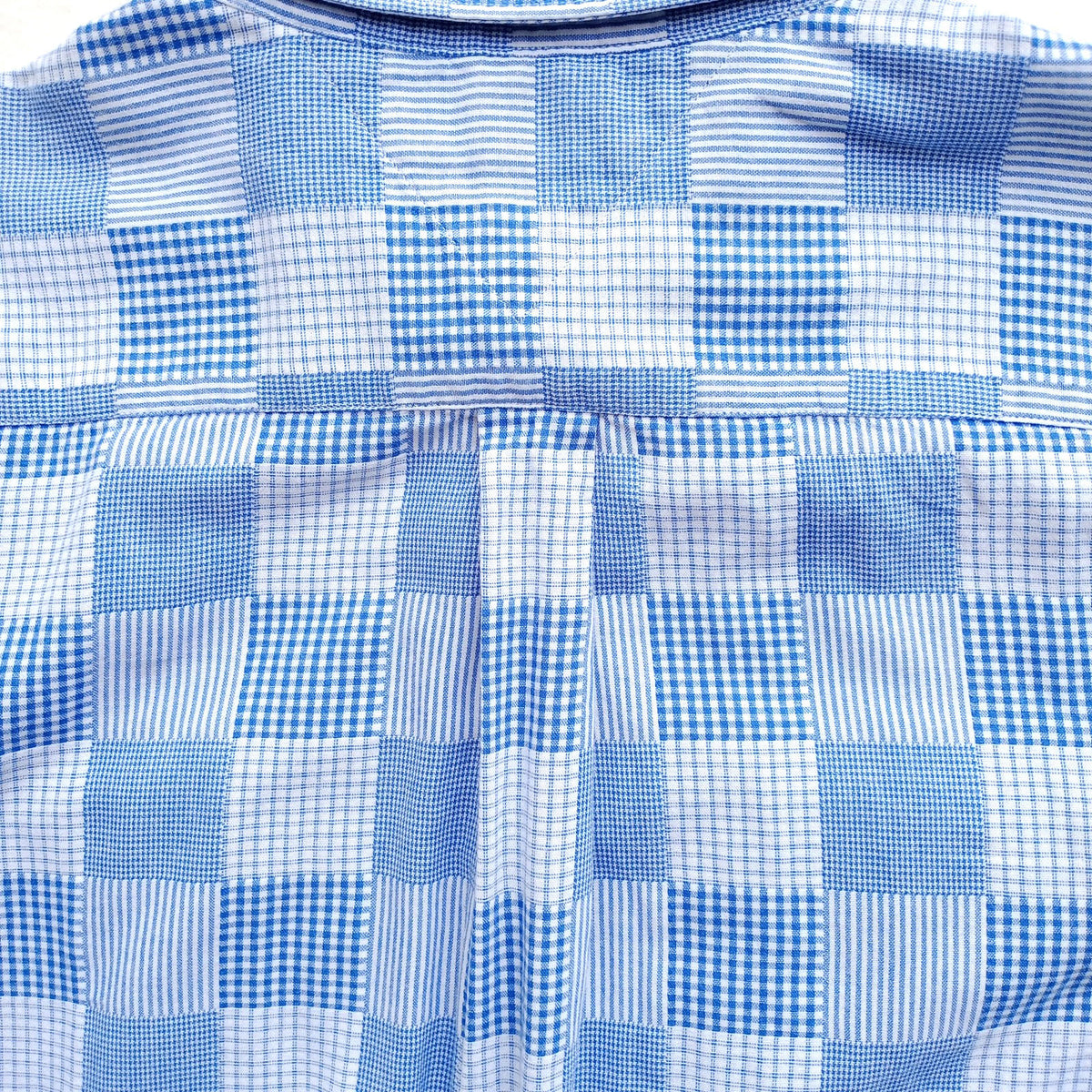 Tommy Hilfiger Men's UK Size 2XL Blue Check Long Sleeve Pockets Easy Care