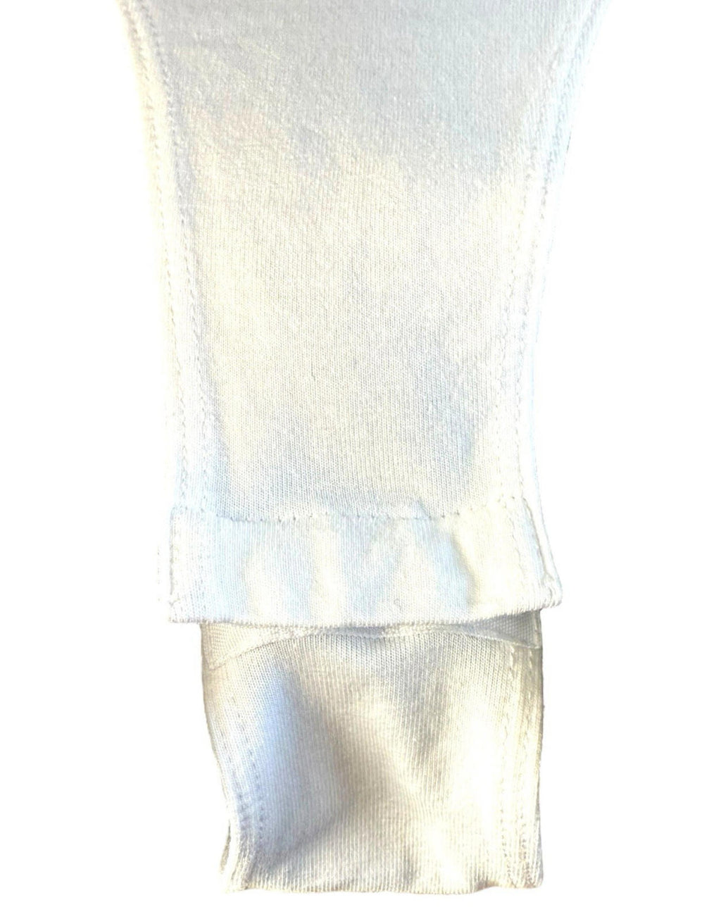 New Look White Bodysuit Women's UK Size 6 White Jersey Sleeveless Round Neck Snap