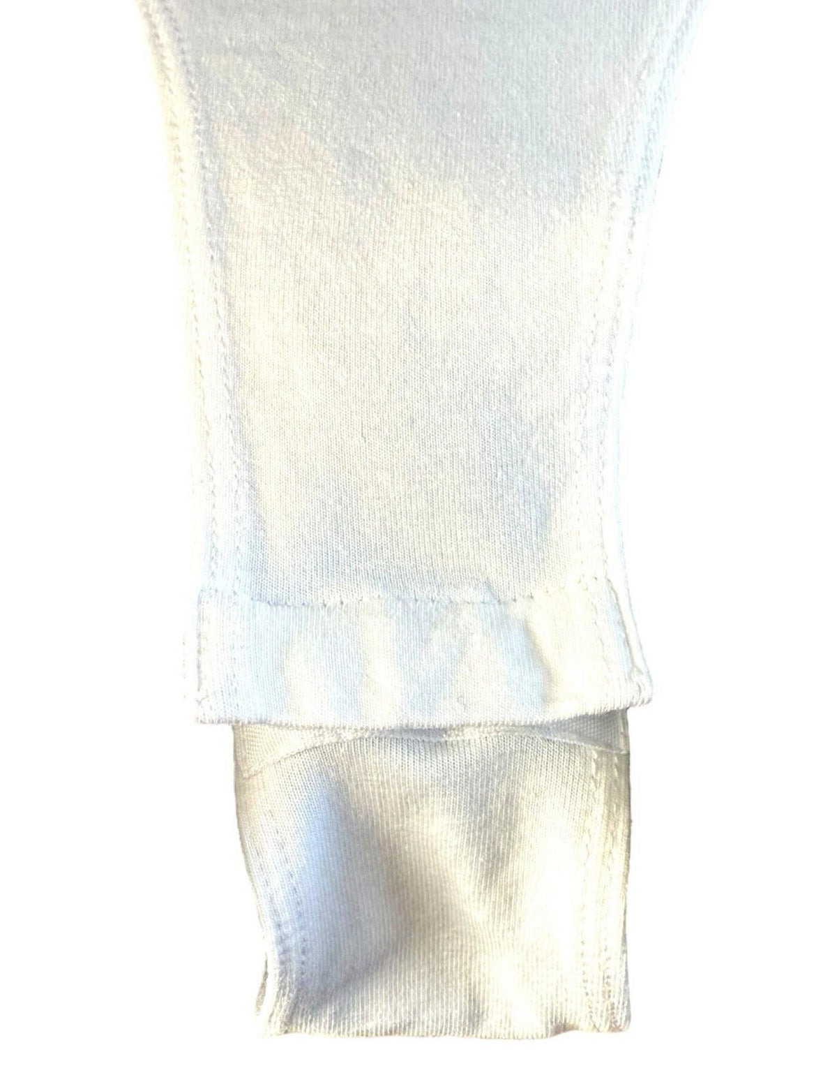 New Look White Bodysuit Women's UK Size 6 White Jersey Sleeveless Round Neck Snap