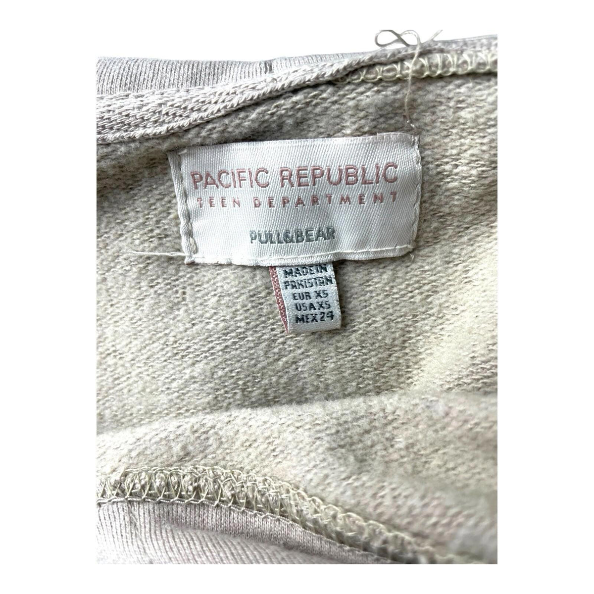 Pull&Bear Beige Oversized Hoodie Venice Women's UK Size XS