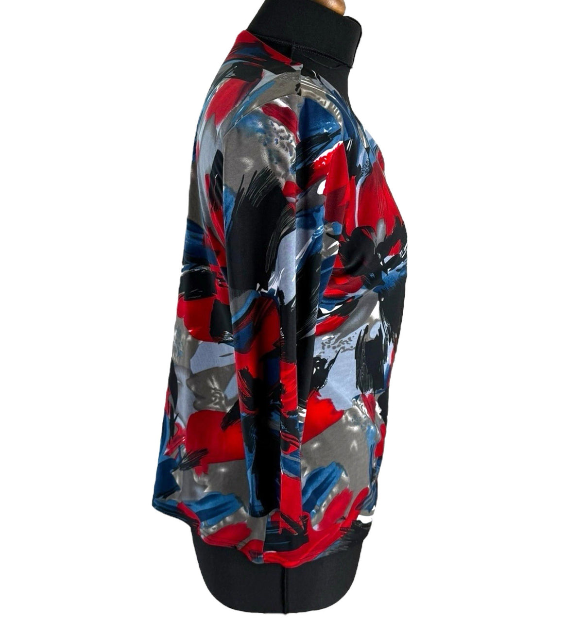 Bassini Multicolour Top Layered  Blouse 3/4 Sleeve Women's UK Size 12