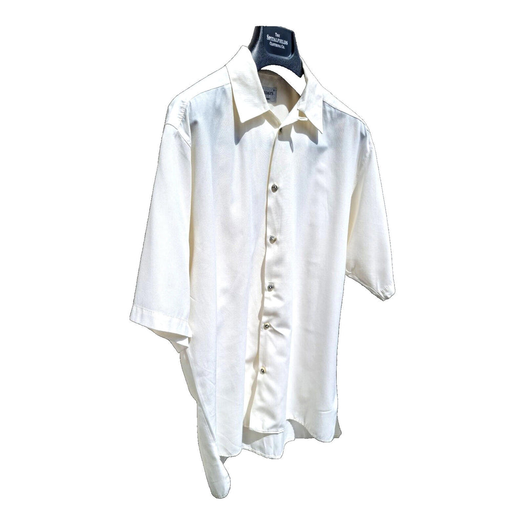 Yesterday's Men's Shirt Short Sleeve  42"-44" Chest 15" Collar Size Large