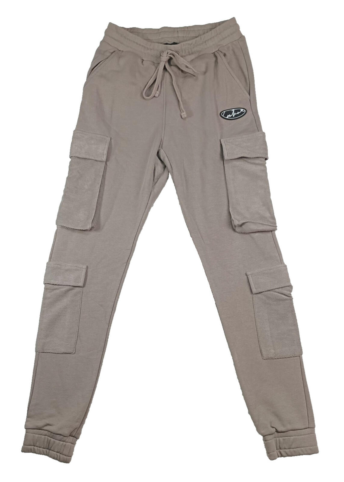The Couture Club Cargo Joggers Men's UK Size S Khaki Green Jersey Jog Pants