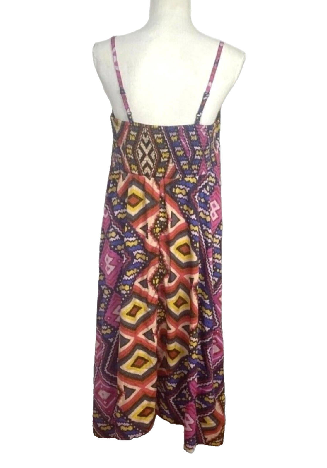 Simply Be Dress Diamond Abstract Summer Women's UK Size 16