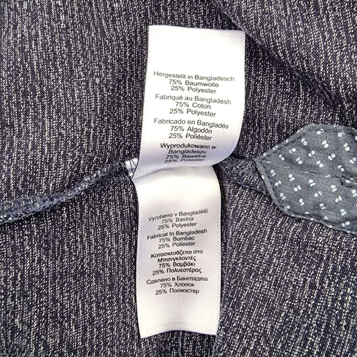 Next Polo Shirt Blue Smart Casual Pocket Men's UK Size Large L