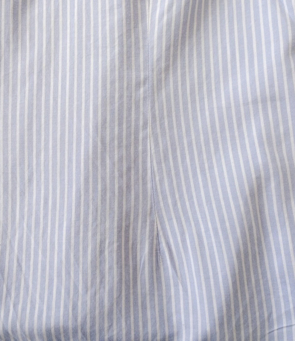 Tommy Hilfiger Shirt Men's UK Size XL Blue Striped Long Sleeve Pockets Easy Care