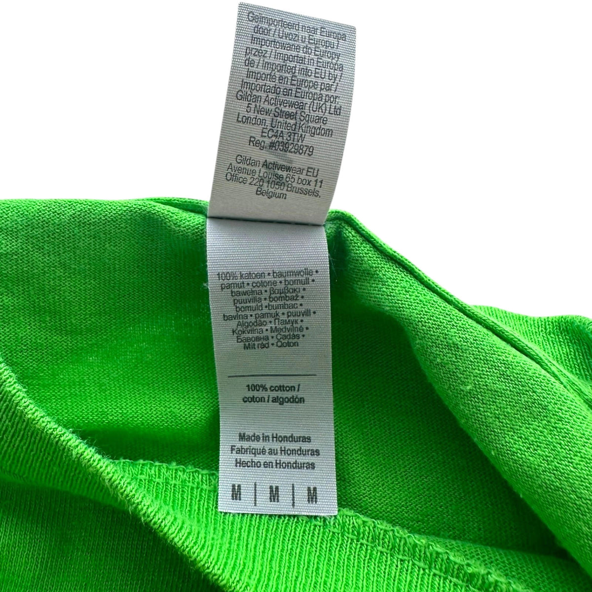 Gildan Green VolleyBall T-Shirt Women's UK Size M Green True Light Baptist Church Crew Neck