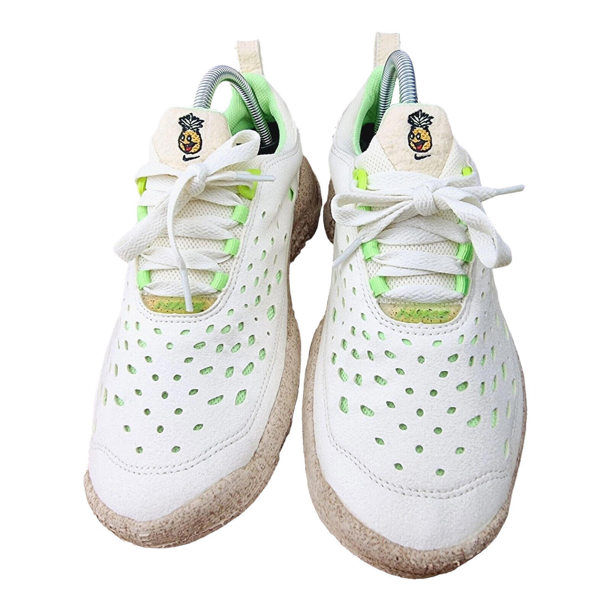 Nike Trainers Free Run Trail Premium Running Women's UK Size 7 White & Green
