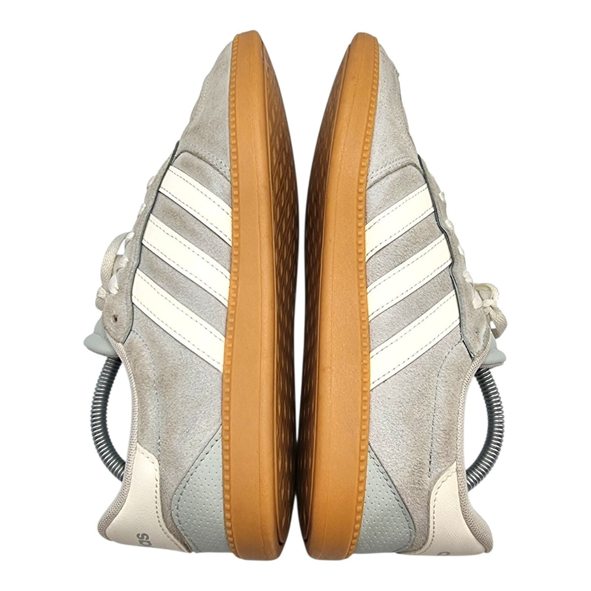 adidas Grand Court 20 Women's Grey Suede Trainers Retro Shoes Sneakers 6