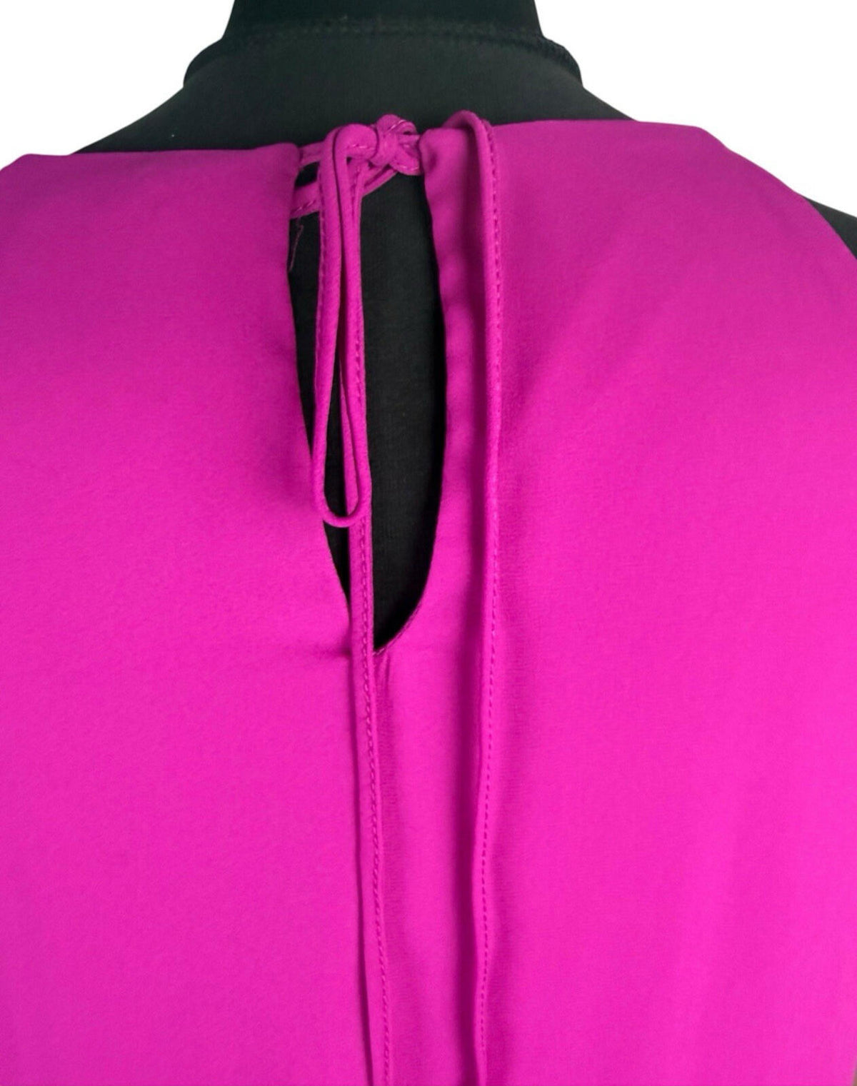 F&F Pleated Camisole Top Women's UK Size 8 Smocked Sleeveless Bright Pink