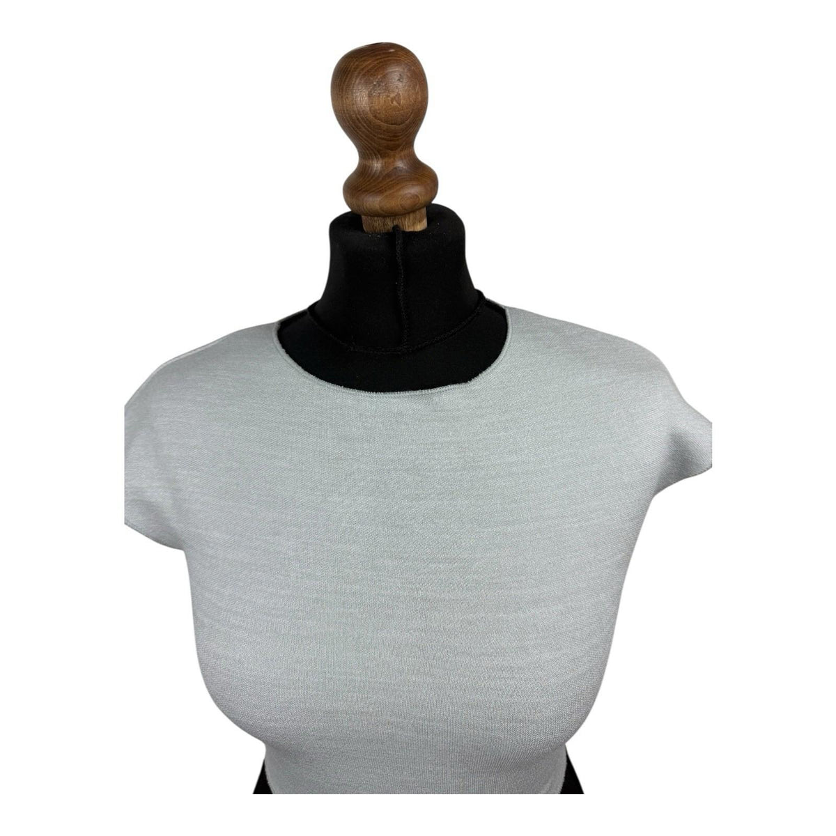 ZARA White Zara Off White Crop Top. Baby Tee Stretch Women's UK Size S