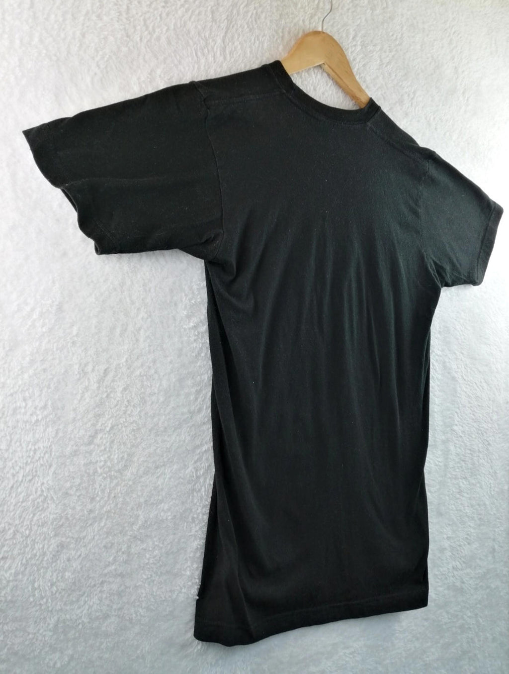M&O KNITS Black Chicken Graphic Print T-Shirt Men's Size M Black Crew Neck 100% Preshrunk Cotton