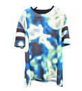 Primark T-shirt Psychedelic Mesh Paint Spill Men's UK Size XL