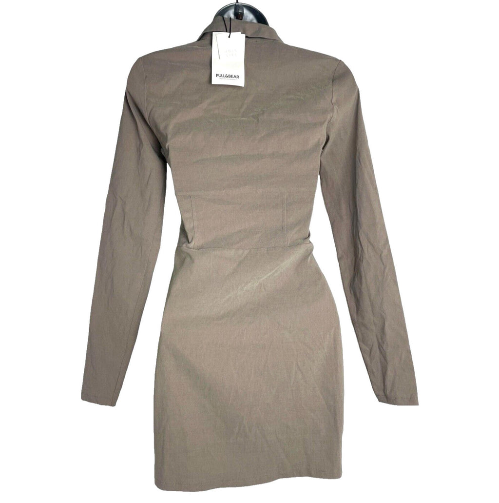 Pull&Bear Shirt Dress Stretch Women's UK Size S (6-8)