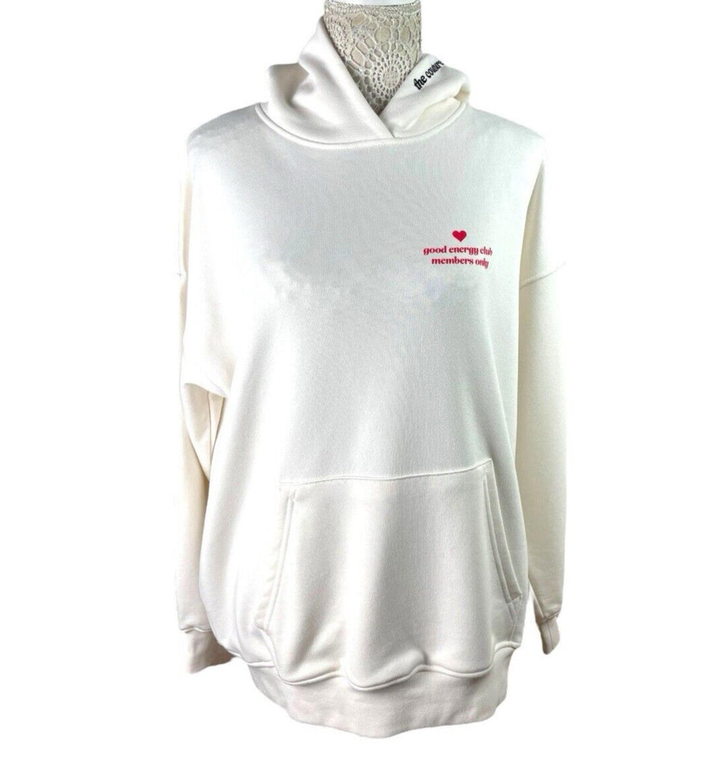 The Couture Club Off White Oversized Hoodie Women’s UK Size XXS