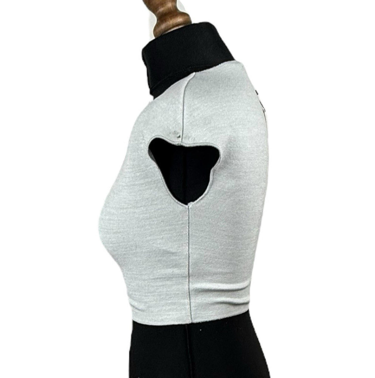 ZARA White Zara Off White Crop Top. Baby Tee Stretch Women's UK Size S