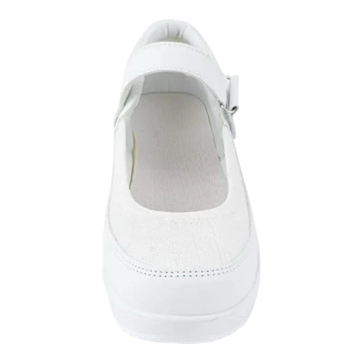 Git Up White Nurse Shoes Adjustable Strap Women's UK Size 9.5