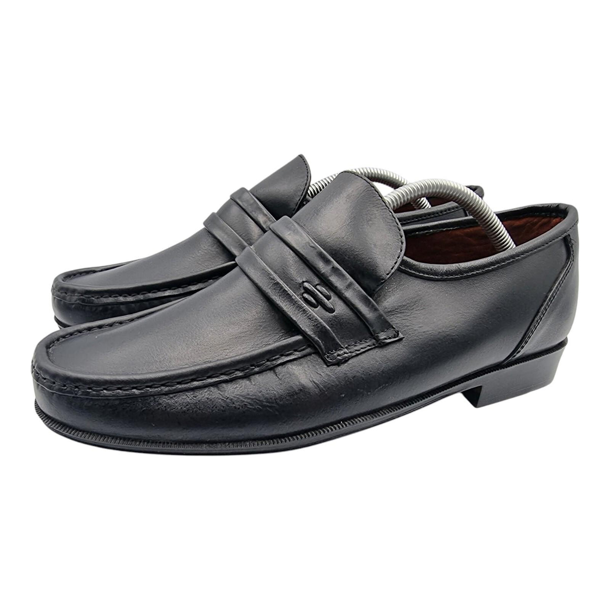 George Black George Black Shoes Faux Leather Slip On Loafers Wide Fit Men's UK Size 6