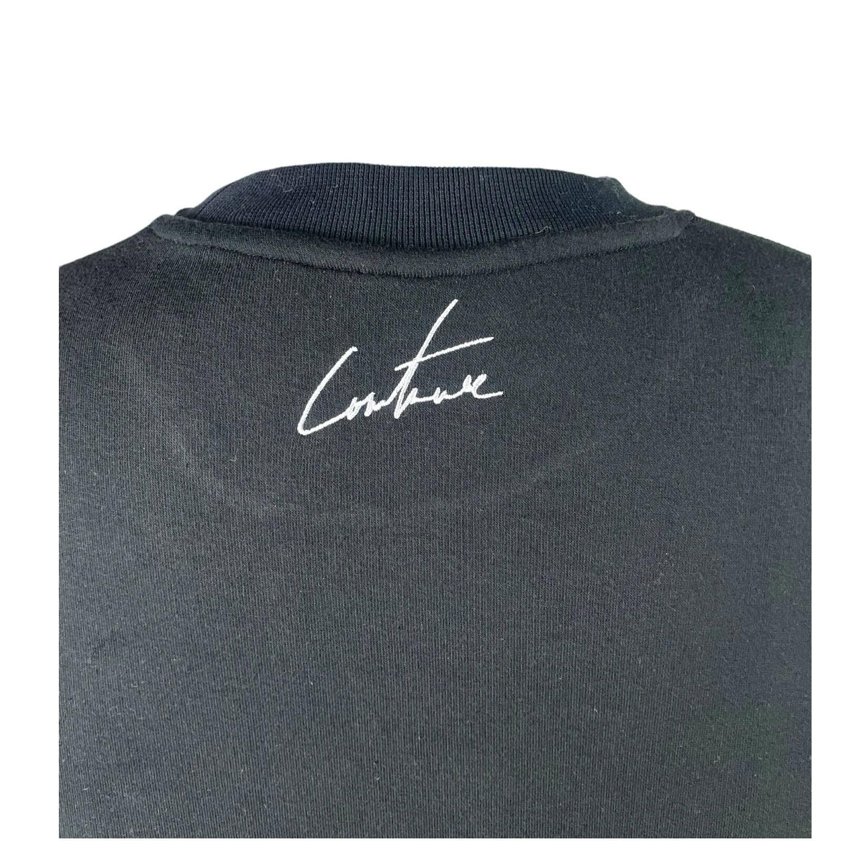 The Couture Club Jumper Sweater Black Fleece Lined Oversized Women’s UK Size 6