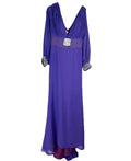 Light In The Box Occasion Dress Women's UK Size 12 Embellished Regency Purple