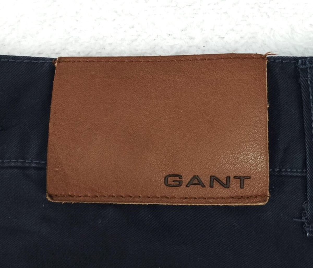 Gant Navy Gant Jeans Men's UK W30 L30 Navy Blue Chinos Denim Pockets 100% Cotton