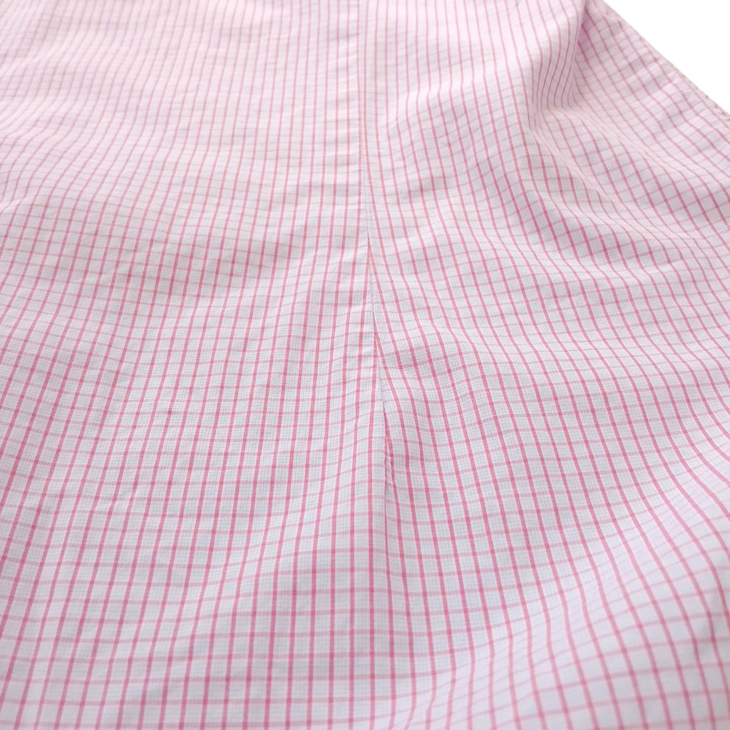 Gieves & Hawkes Pink Gieves & Hawkes Pink Check Long Sleeve Shirt Men's UK Size M 37" Chest