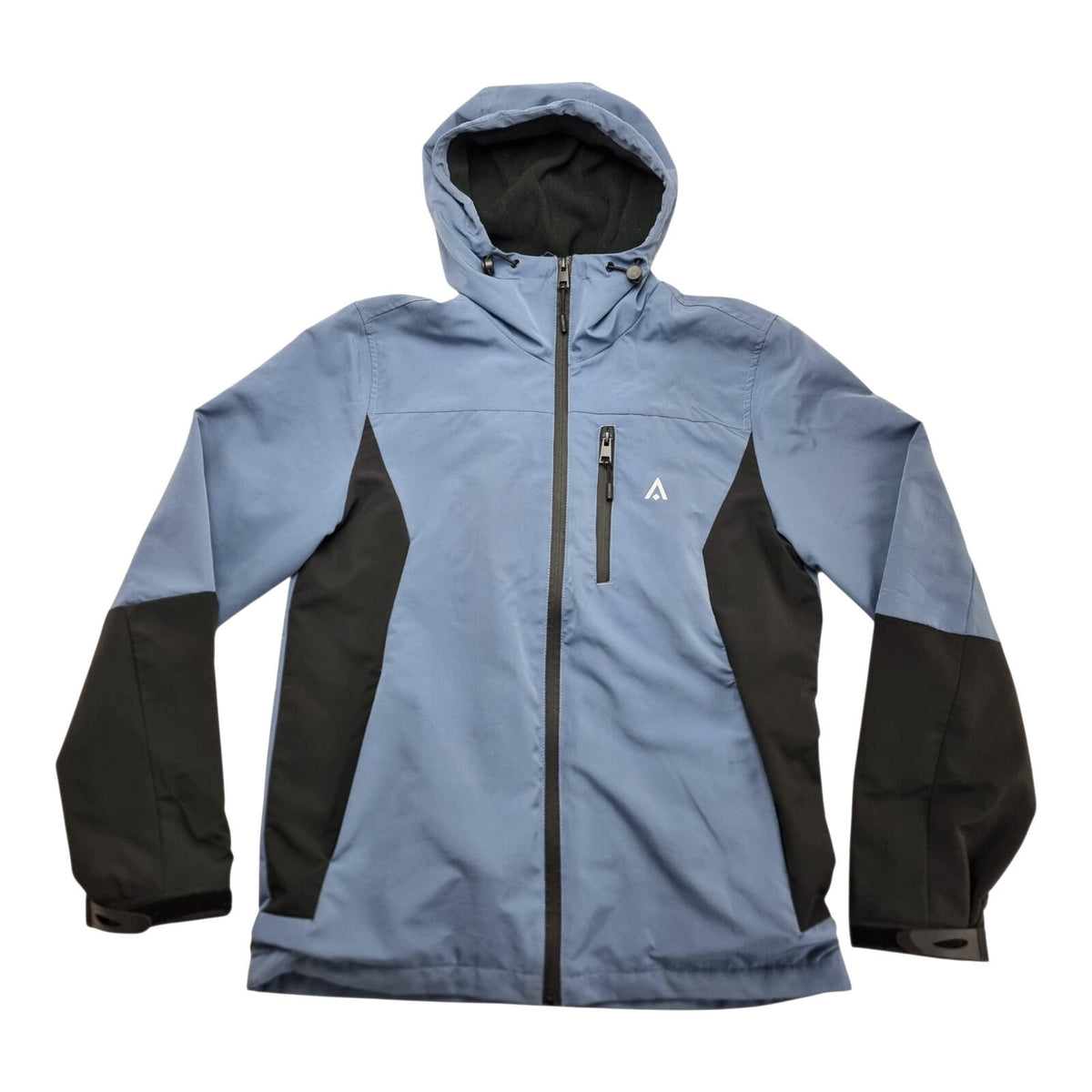 Glacier Point Jacket Men's UK Size S Blue Hooded Softshell Fleece Lined Coat