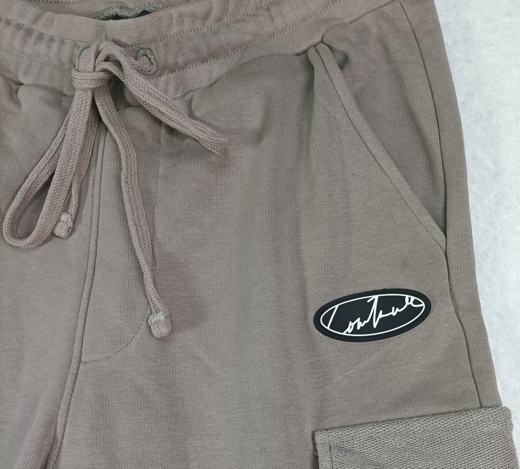 The Couture Club Cargo Joggers Men's UK Size S Khaki Green Jersey Jog Pants