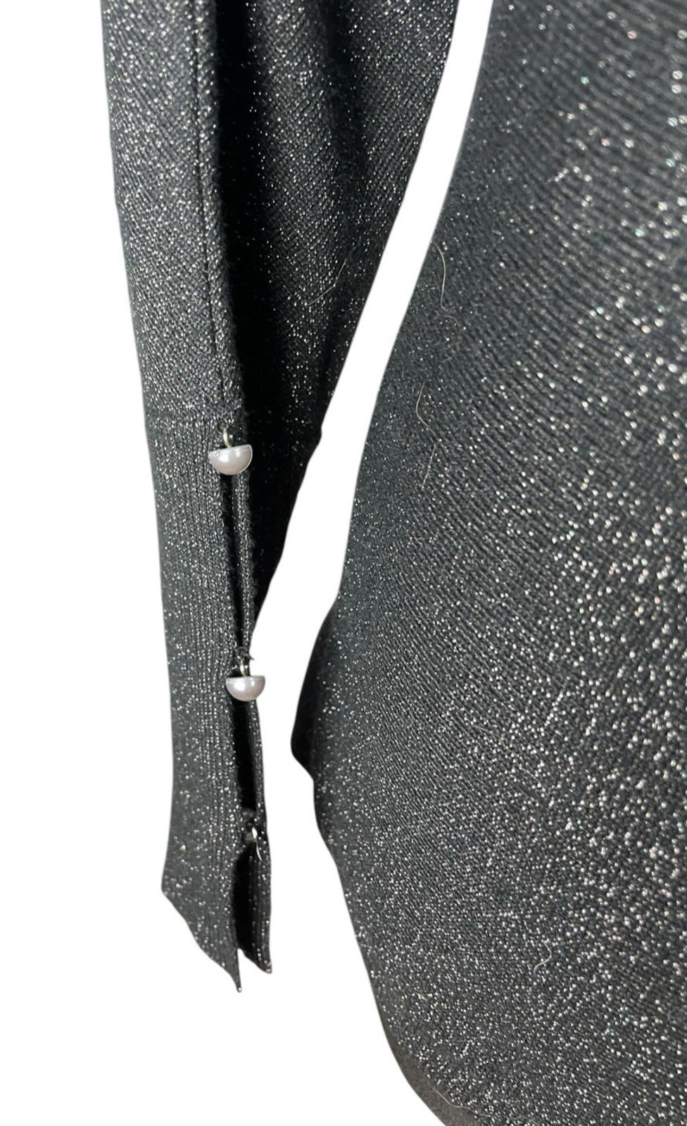 Sosander Black Sparkle Jumper Long Sleeve Women's UK Size S
