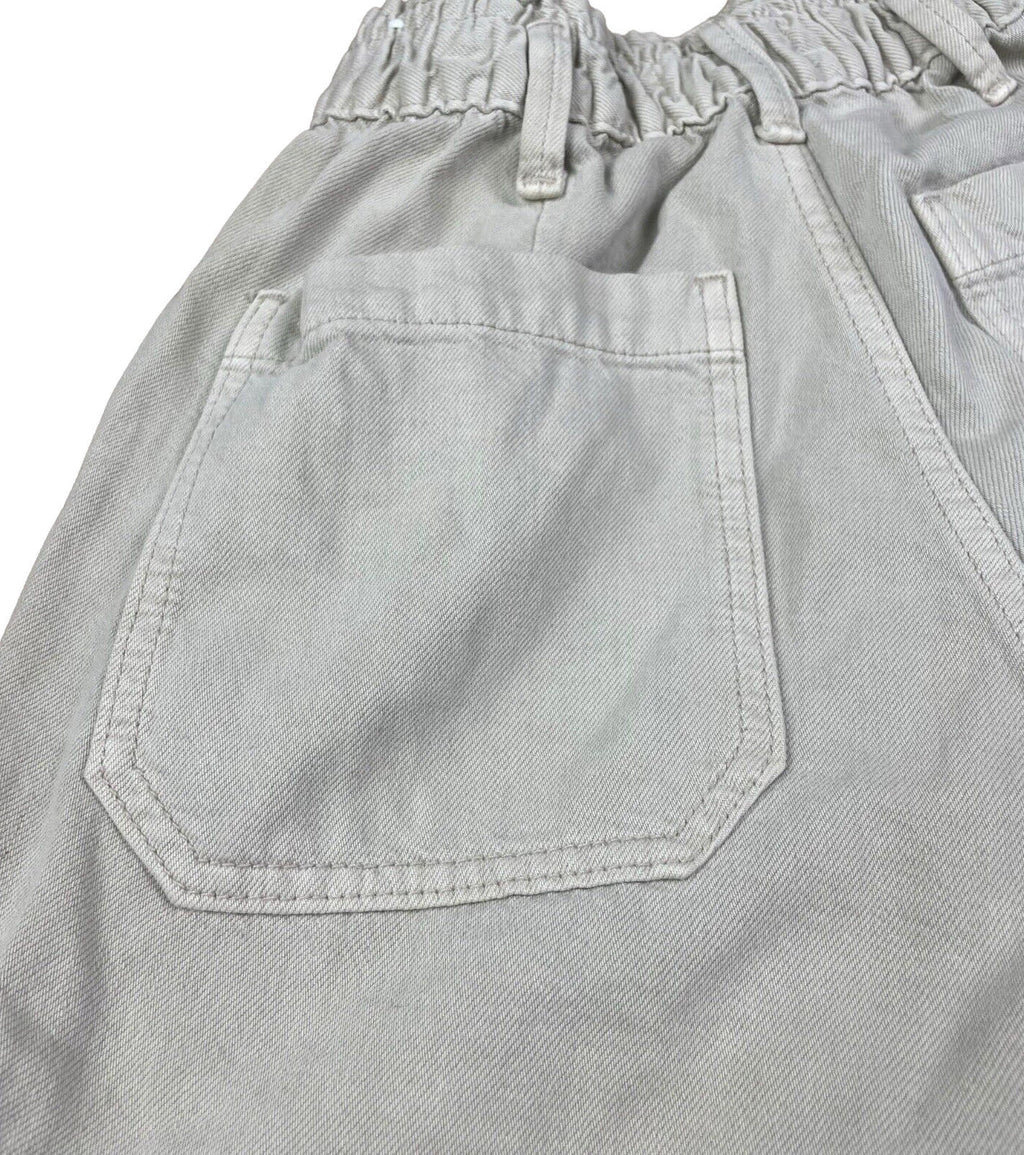 Pull&Bear Beige Denim Cargo Shorts Women's UK Size S