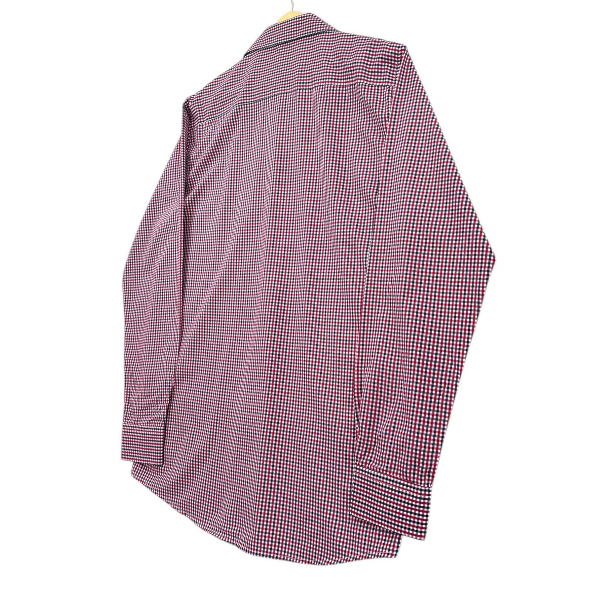 Nautica Button Up Plaid Shirt Men's UK Size L Slim Fit Long Sleeve Pockets
