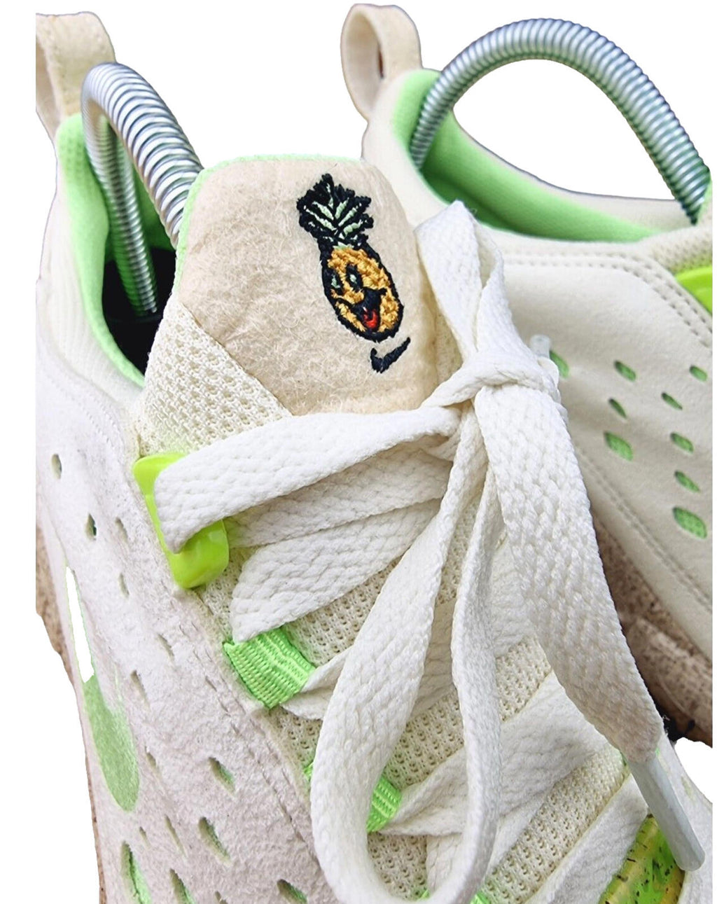 Nike Trainers Free Run Trail Premium Running Women's UK Size 7 White & Green