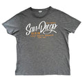 Next T Shirt Grey San Diego Graphic Print Crew Neck Men's UK Size XL