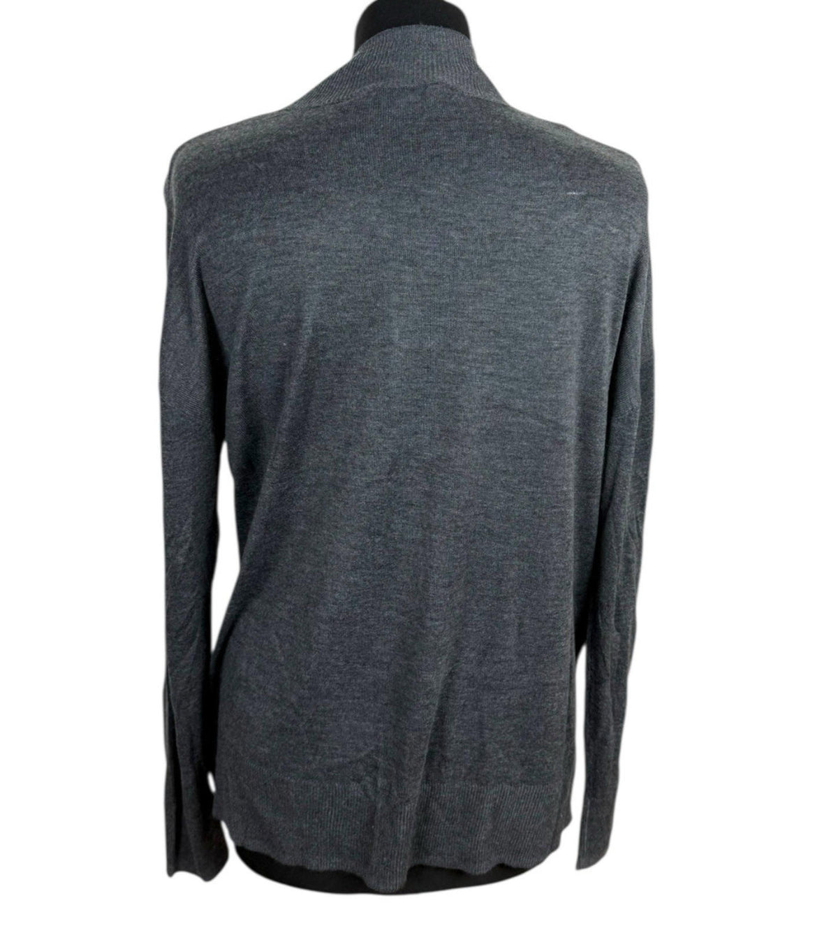Dorothy Perkins Grey Jumper Thin Turtle Neck Women's UK Size 10